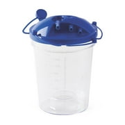 Rigid Disposable Suction Canister with Turret Lid - DYNDSC1500