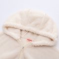 thumbnail image 7 of aidice Baby Jacket Fleece Hooded Winter Zip up Soft Infant Coat Casual Fuzzy Warm Unisex Outerwear, 7 of 7
