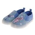 thumbnail image 6 of Disney Stitch Girls Light-Up Slip-On Canvas Sneakers with Angel (Toddler), Blue, Size: 7, 6 of 7