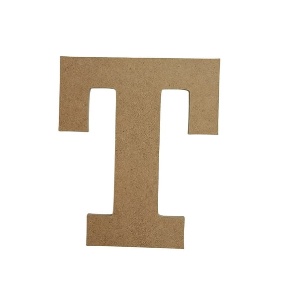 Wooden Letter Unfinished, Rockwell Font, Craft Cutout