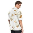 thumbnail image 4 of Ckdifva Ducks Mens Button Down Short Sleeve Shirt Casual Shirts Beach Hawaiian Shirts, 4 of 8