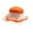 Orange1, variant on Posijego Little Girls Summer Straw Hat for Toddler Girls Wide Brim Sun Hat Beach Vacation Outdoor Casual Cute Hat