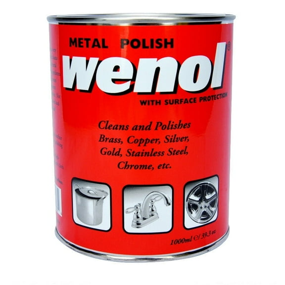 Wenol 33.8 Ounce All Purpose Metal Polish Can