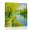 Sage, Canary Yellow, Azure, Moss, variant on Canvas Wall Art, Grassy Path Framed Canvas Prints for Bathroom Desk, Rustic River Wildflowers Trees Retro Oil Painting Small Gallery Wrapped Wall Decor for Home Office, Gifts, 8"x8" Ship Next Day