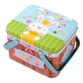 thumbnail image 1 of Easter Jar Cookie Jar Elegant Metal Tinplate Empty Jars Cookie Box Storage Containers Easter Gift Box Decor With Lids And Handle For Easter Decoration Holiday Part, 1 of 4