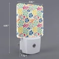thumbnail image 2 of Uemuo Cartoon Flowers Night Light, Night Lights Plug into Wall, Dusk to Dawn Sensor Warm White Led Night Light 0.5W-US, 2 of 9