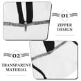 thumbnail image 5 of FELTECHELECTR Travel Shoe Storage Bag Zippered Design Rectangular 1Set, 5 of 6