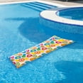 thumbnail image 2 of Pool Central 6' Colorful Circles Inflatable Swimming Pool Float, 2 of 6