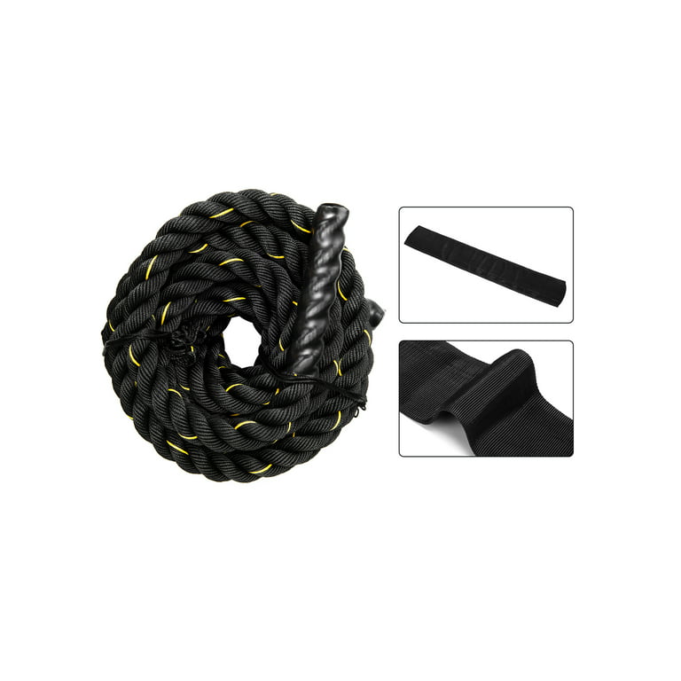 FANNYC Martial artists Fitness Exercise Rope,1.5 x 50ft Poly