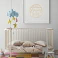 thumbnail image 5 of OUNONA Baby Sleeping Door Sign Elegant Decor for Baby Room Nursery Decoration Khaki Color 7.8 x 5.9 Inches, 5 of 6
