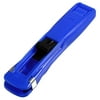 Unique Bargains Blue Plastic Medium Size Paper Clam Clip Stapler Dispenser New School Supplier