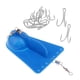thumbnail image 1 of Tramping Blue Tramping y 10pcs Ganchos de pescado de sapo de material acero con alto contenido de carbono Sharpla Trampolín de arrastre, 1 of 8