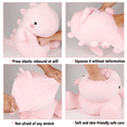 thumbnail image 5 of Cute Stuffed Animalss Plush Toys, Kawaii Stuff Dinosaur Toy, Soft Plushies for Girls Plush Doll Gifts for Kids Boys Babies Toddlers (Purple,9.8 Inch), 5 of 5