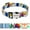 White, variant on Didog Nylon Personalized Dog Collar Small Large Engraved Buckle Custom ID Name Tag S M L