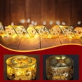 thumbnail image 5 of 1/2/3/5/10m New Year Christmas Ribbon Fairy Light String Garland Lights Christmas Tree Ornament Ribbon Light Home Decoration, 5 of 5