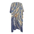 thumbnail image 2 of HELLHERO Long Bathing Suit Cover Up for Beach High Quality Fabrics Breathable Beach Cover Up Floral Pattern, 2 of 6