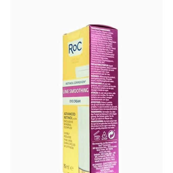 Crema para ojos RoC Retinol Correxion Line Smoothing 15ml.