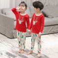 thumbnail image 2 of Conjunto de pijamas de Navidad para niños de 4 a 15 años, ropa de dormir para el hogar, trajes de invierno, gran oferta, 2 of 3