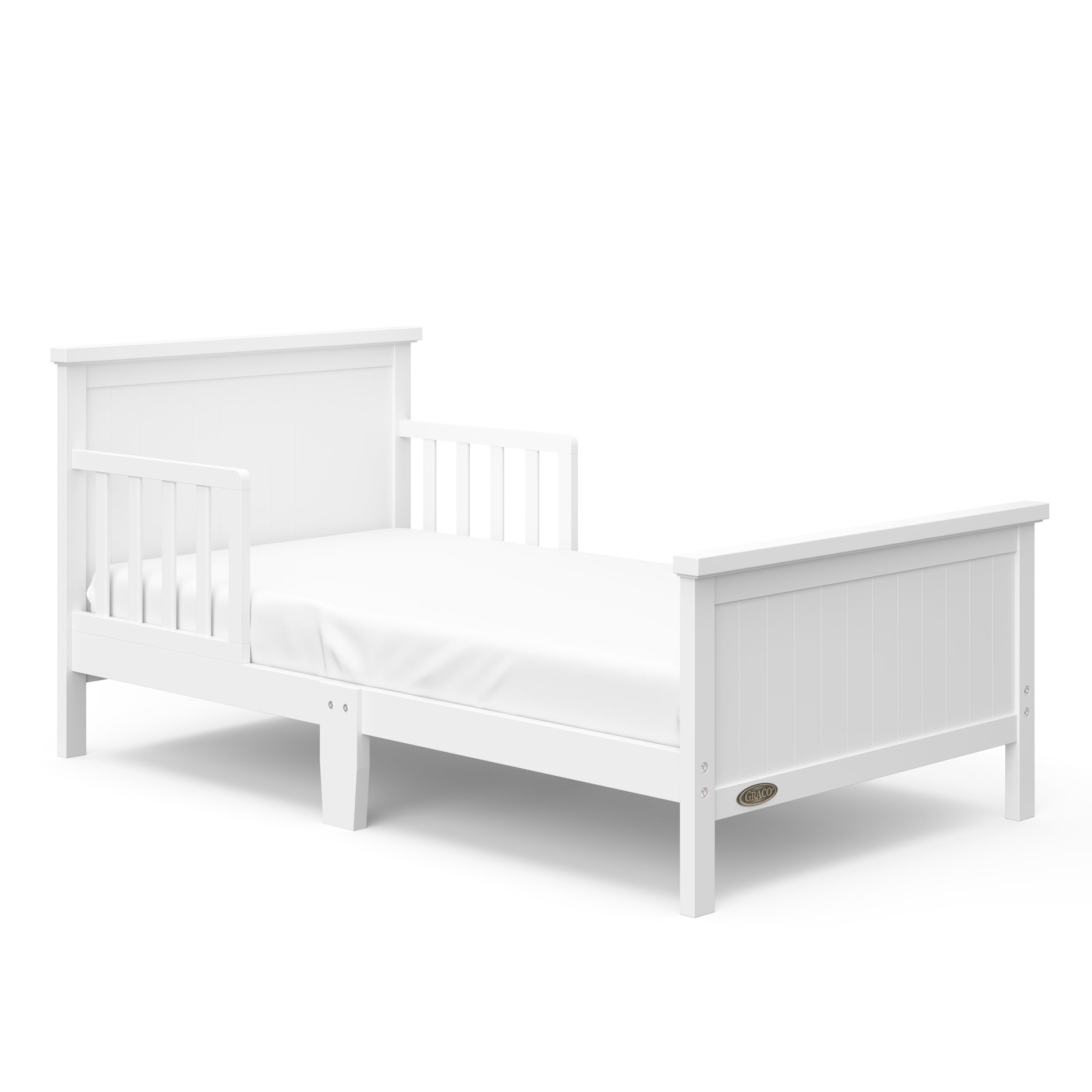 Graco Bailey Wooden Toddler Bed, White