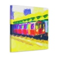 thumbnail image 2 of Subway Impressionism Scene - Canvas, 2 of 10