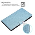 thumbnail image 4 of Dteck Case for Samsung Galaxy Tab A 8.0" SM-T290 T295 (2019 Released),Magnetic Bling Glitter PU Leather Card Holder Wallet Folio Kickstand Shockproof Cover 8-inch, Blue, 4 of 5