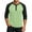 Green, variant on Razzly Men's Stylish Casual Button Up 3/4 Sleeve T Shirt Comfortable Breathable Tee for Everyday Wear Outdoor Activities(Green,M)