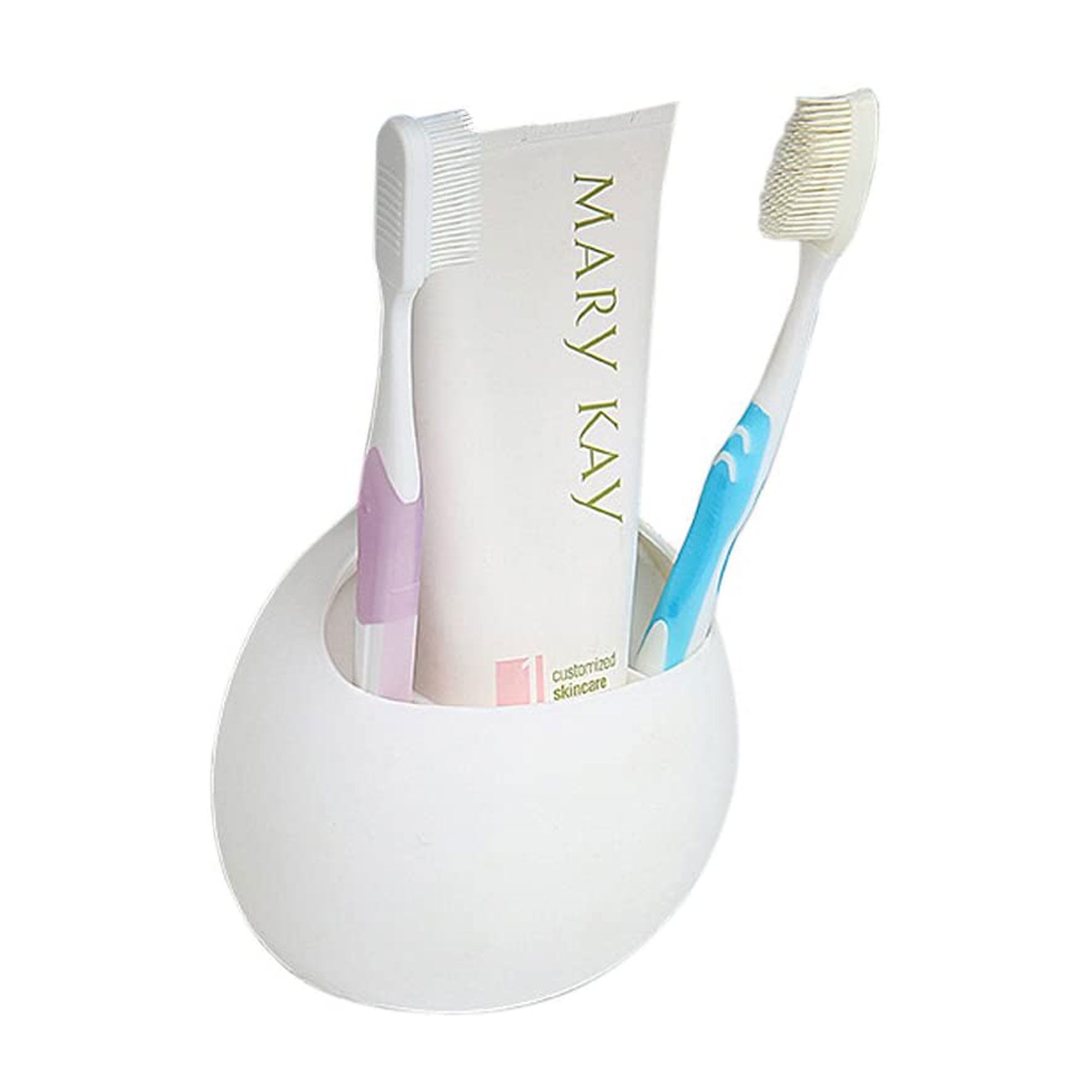 Home Bathroom Toothbrush Holder Wall Mount Suction Cup Toothpaste