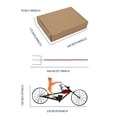 thumbnail image 3 of Molinos De Viento Rotativos Molinos de viento de decoración para montar en bicicleta, tapón de tierra para bicicleta, arte de hierro para camino (ratón de gato) Ndcxsfigh Libre de BPA, 3 of 3