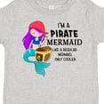 thumbnail image 4 of Inktastic I'm a Pirate Mermaid-like a Regular Mermaid, Only Cooler Boys or Girls Toddler T-Shirt, 4 of 5
