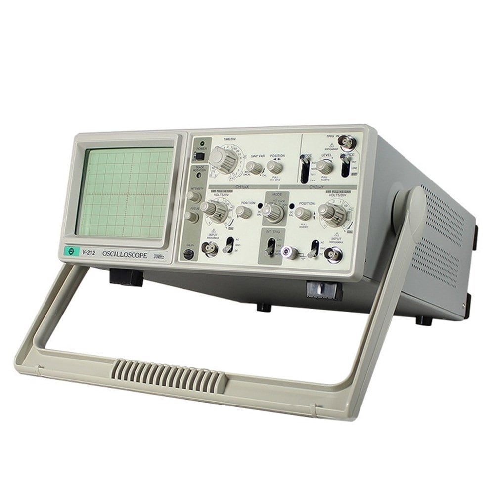 MCH V-212 Dual Trace Analog Oscilloscope 20MHz 6 Inch Large Screen Dual Channels