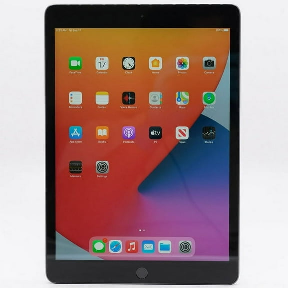 Restored Apple Ipad 7th. Generation 10.2" Apple A10 QuadCore 3GB RAM 32GB Storage LTE (Refurbished)