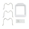 thumbnail image 2 of Pot Lid Organizer, Easy To Use Practical Durable Pot Lid Holder Rest Plastic  For Home White,Grey, 2 of 8