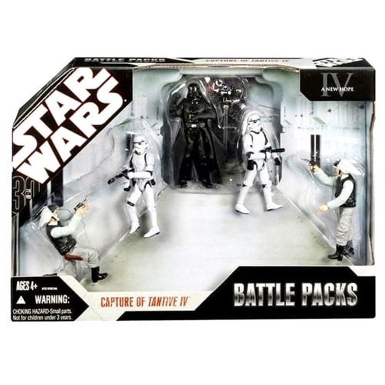 Star Wars Capture of Tantive IV フィギュア Star Wars A New Hope Capture of Tantive IV Battle Pack - Walmart.com