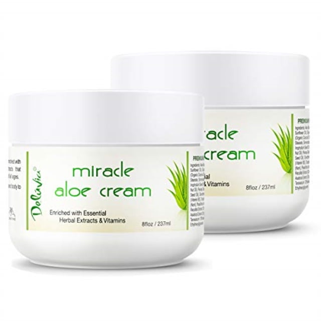 miracle aloe vera moisturizing cream face and body