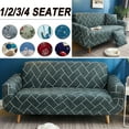 thumbnail image 1 of 15 Styles Stretch Elastic Sofa Cover Furniture Protector, Multiple Colors and Sizes, 1 of 9