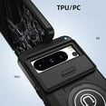 thumbnail image 4 of Case for Google Pixel 7 Pro,Military Grade [Built-in Kickstand] Magnetic Ring Holder Heavy Duty TPU+PC Shockproof Drop Protect Phone Case for Google Pixel 7 Pro 5G,6.7 inch 2022 (Green), 4 of 10