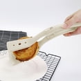 thumbnail image 3 of Secfreeship Silicone Spatula Tongs with Locking Clip, 2 in 1 Cooking Tong and Turner for Nonstick Pans, 11.6 Inch Heat Resistant Kitchen Tool for Grilling, Frying, and Serving, 3 of 5
