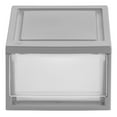 IRIS USA, 6QT Plastic Storage Modular Stacking Drawers, Set of 2