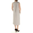 thumbnail image 2 of bar III Womens Hi-Lo Shift Dress, Grey, X-Small, 2 of 2