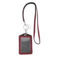 thumbnail image 4 of Cordones y soporte de tarjeta de identificación vertical, de imitación de resina, resistente al agua y al polvo rojo Colcomx ID Badge Rack con cordón, 4 of 8