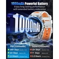thumbnail image 2 of Smartwatch PODOEIL Military con pantalla HD de 1,7 pulgadas y batería de 1000 mAh, 2 of 9