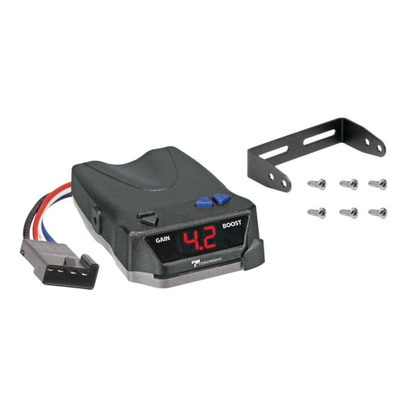 Tekonsha 8508220 BRAKE-EVN Proportional Brake Controller for Trailers with 1-4 Axles, Black