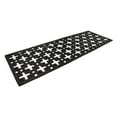 thumbnail image 3 of Rubber-Cal 6-Piece Stars Step Mat Rubber Stair Treads, 9.75 by 29.75-Inch, Black, 3 of 6