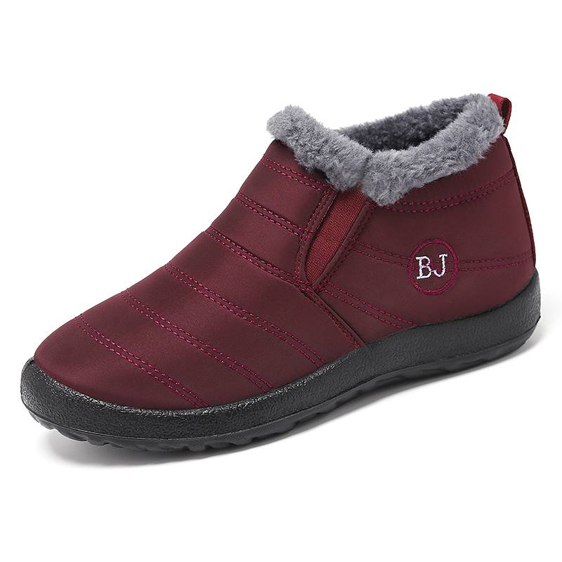 Ablanczoom Women's Snow Boots Warm Faux Fur Ankle Booties photo 1