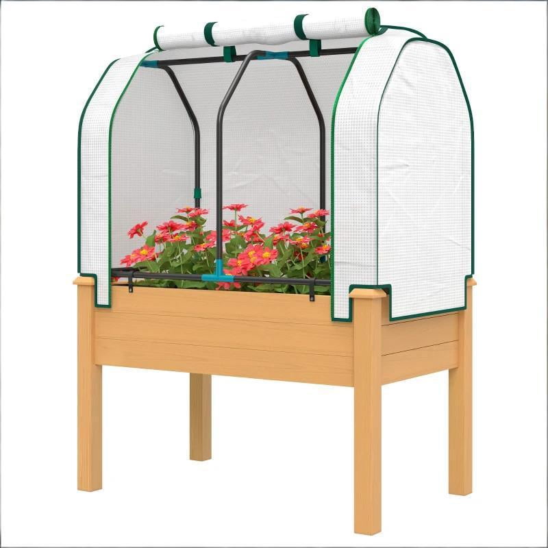Outdoor Planter Box Raised Garden Bed