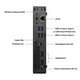 thumbnail image 3 of Mini Computadora de Escritorio Empresarial Dell OptiPlex 7000 7080 MFF i5 16GB 512GB, 3 of 4