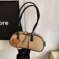 thumbnail image 3 of Bolso pequeño retro con nueva textura 2025, bolso bandolera de hombro para mujer, tejido sencillo, bolso cuadrado pequeño informal., 3 of 5