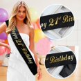thumbnail image 4 of Hbdhejl Party Celebration Shoulder Strap For Birthdays Elegant Satin Design Durable Polyester Construction Perfect For Events Complete With 1Pc Shoulder Strap, 4 of 5
