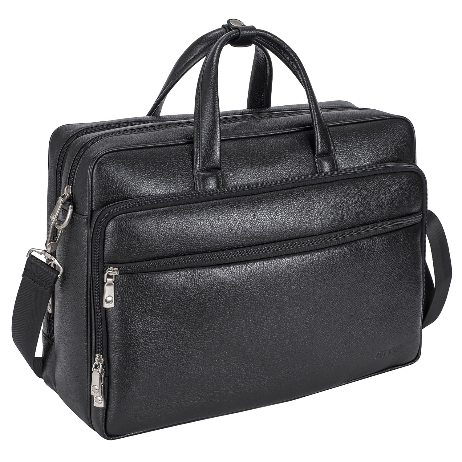 unbrand - Laptop Briefcase Men&#39;s Messenger Bag Computer Handbag Shoulder Corssbody Bag Black ...