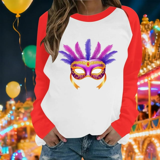 TaTaai Hoodies Shirts for Women Early Fall Long Sleeve Tops Vintage Graphic Outfits Tops Fashion Pullover Tees Gift